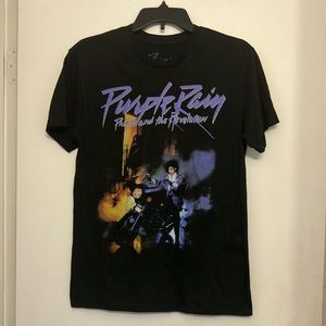 Prince- purple rain  short sleeve tee
